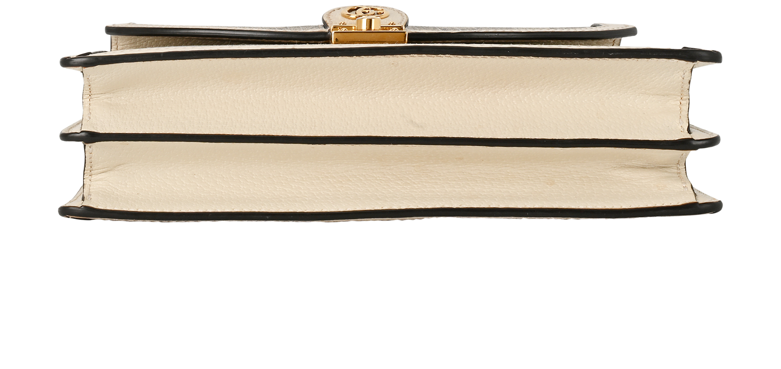 Small Ophidia Top Handle, &pound;1,100, Handbags, Beige, Canvas, Top view